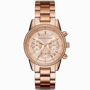 MK Michale Kors Watch (Rose Gold)